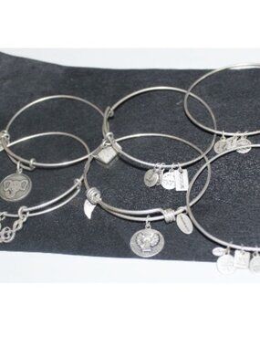 Guaranteed 925 Sterling Silver Alex and Ani Bracelets Guaranteed 62 Grams!